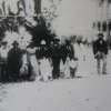 Aboriginal people welcome Gov & Lady Jersey to Armidale Feb 1893 (detail). Newcastle Library.